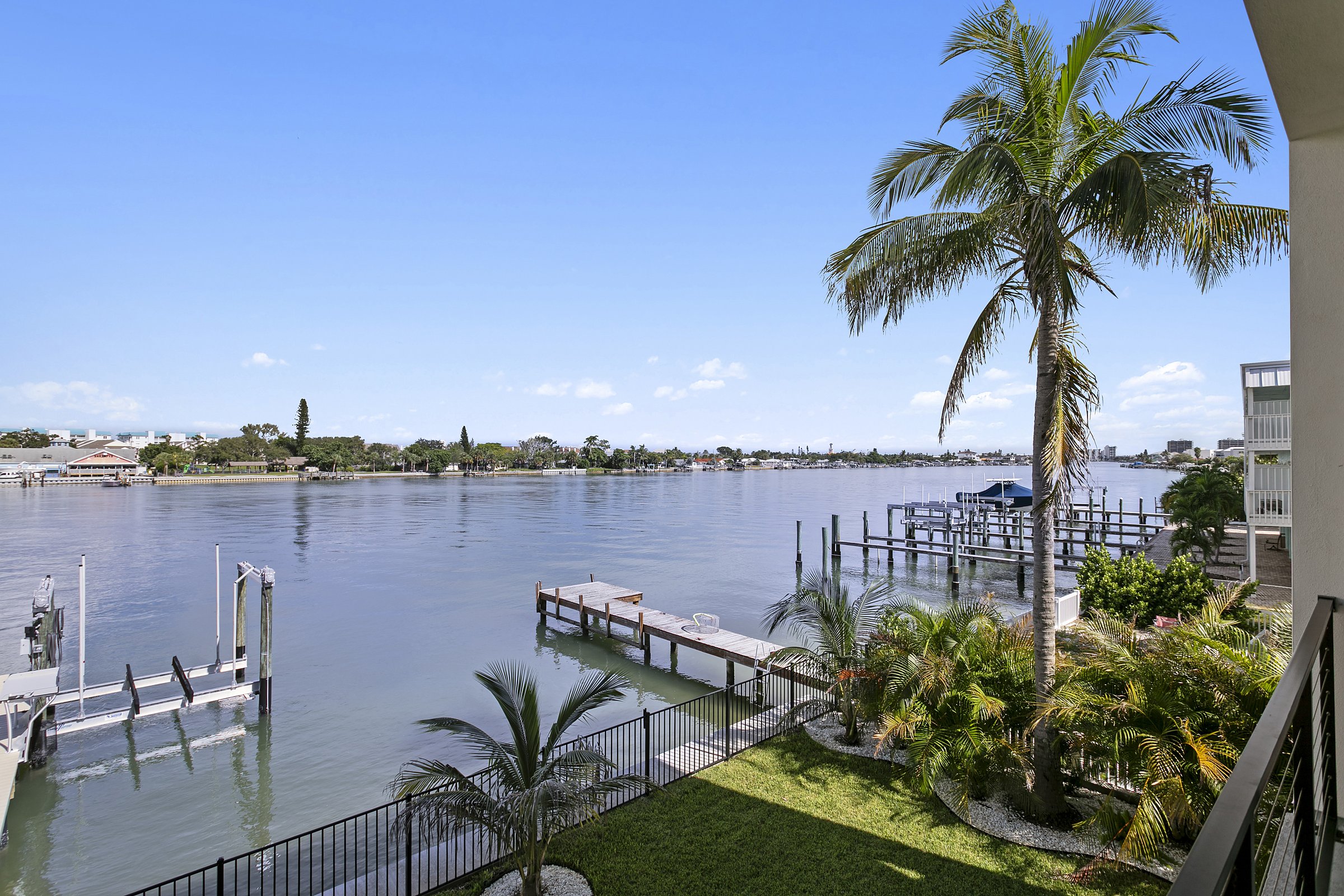 View from the balcony over the Intracoastal